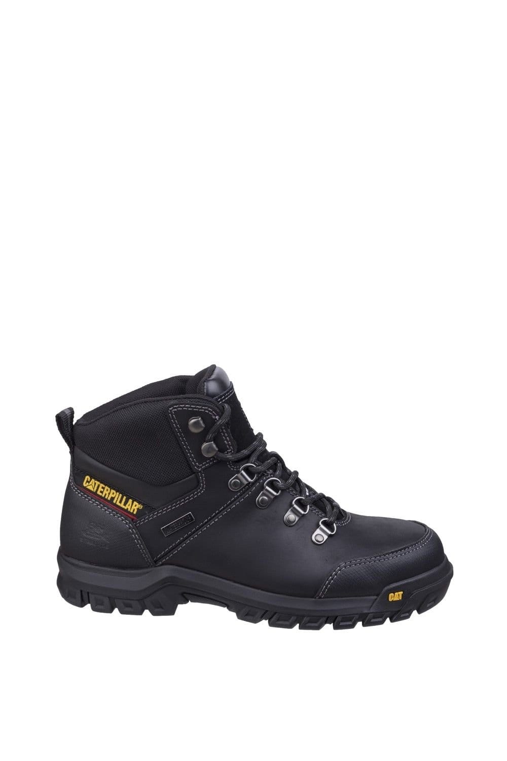 Caterpillar Caterpillar Men's 'Framework' Leather Safety Footwear in Black - 4