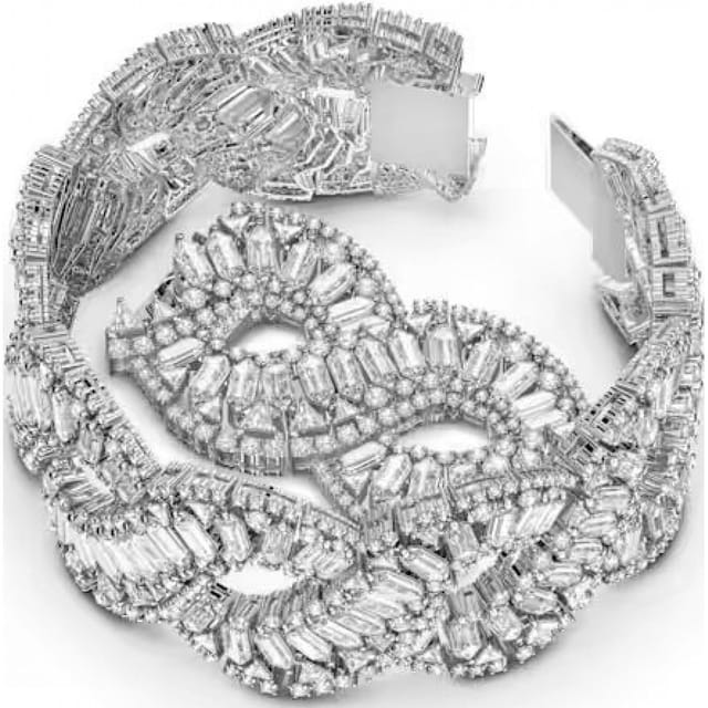 Swarovski Swarovski Women's 5598351 Hyperbola Bracelet in Silver - 2