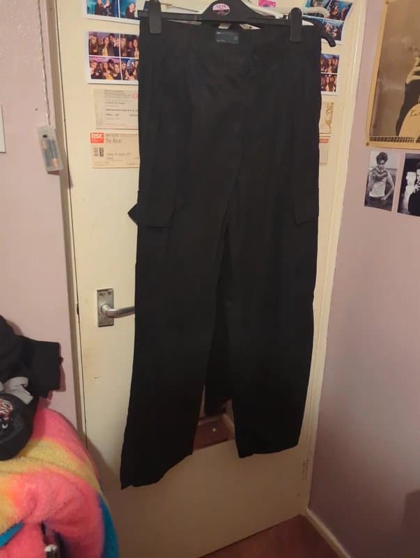 ASOS Black cargo jeans