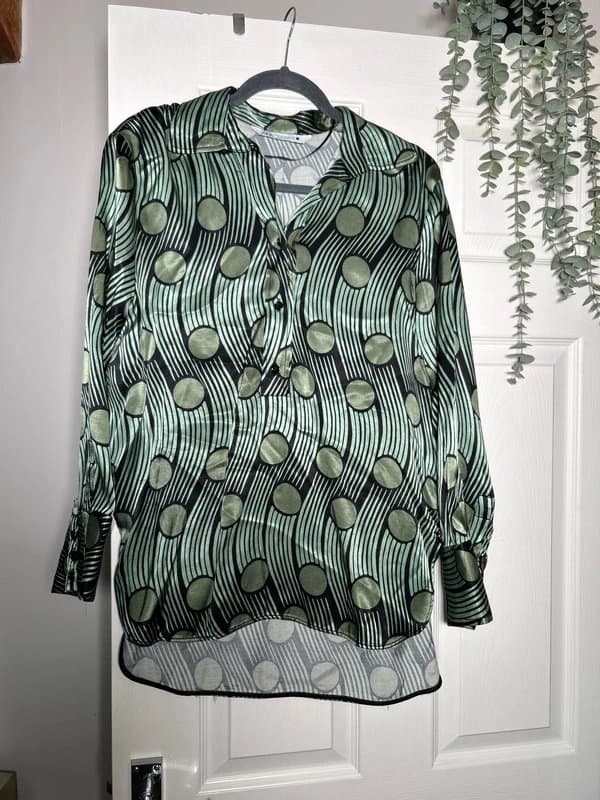Zara Zara medium silk shirt