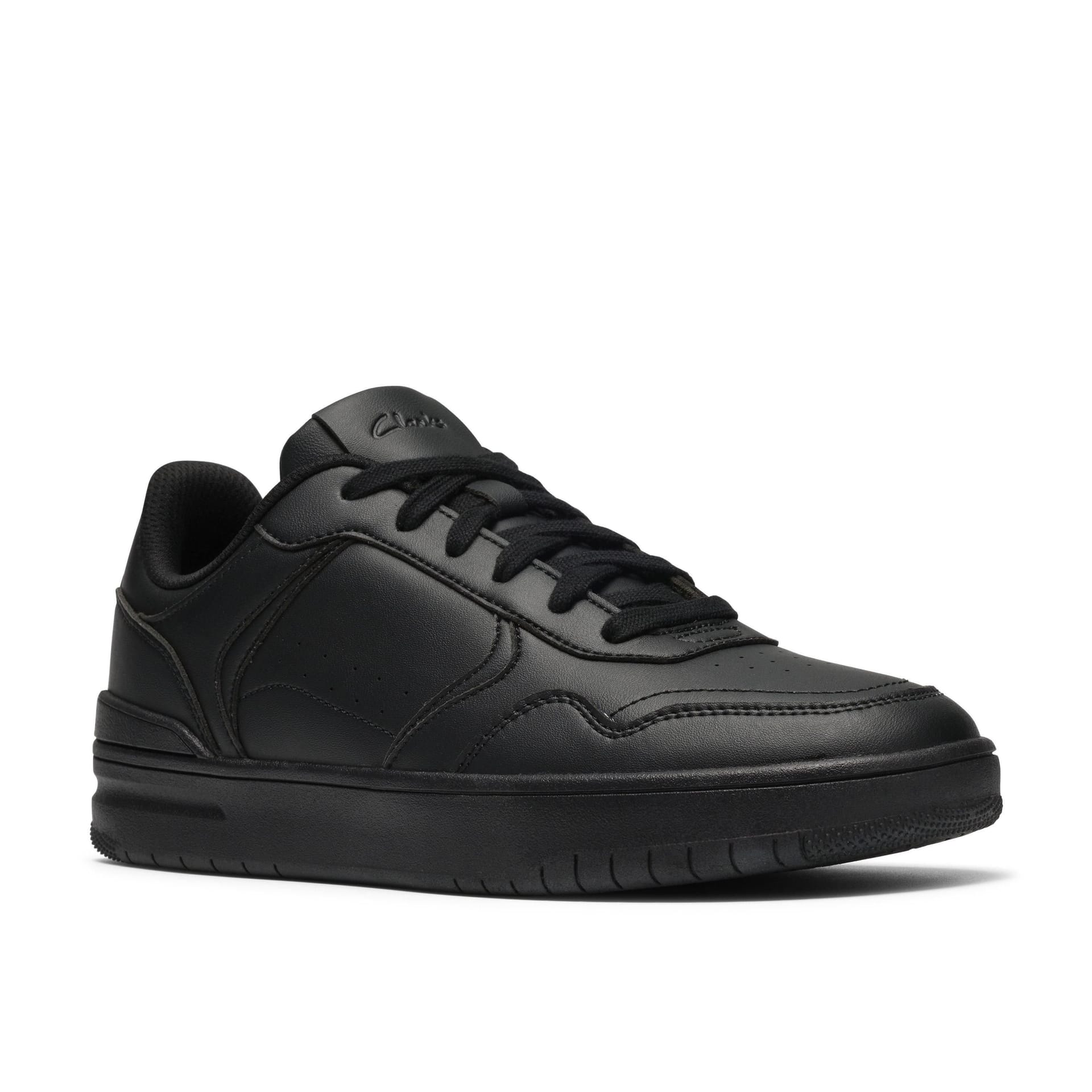 Clarks Clarks Men's Ulwell Lace Black Trainers, Lace Up - 4