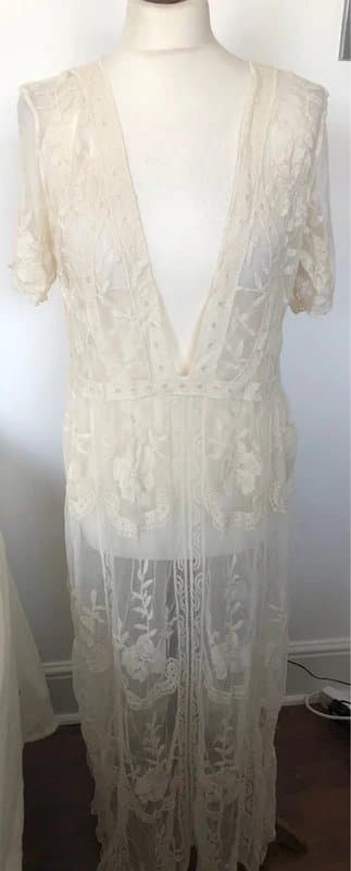Mykonos Boutique Mykonos Boutique Beach cover up / dress - One Size (S/M)