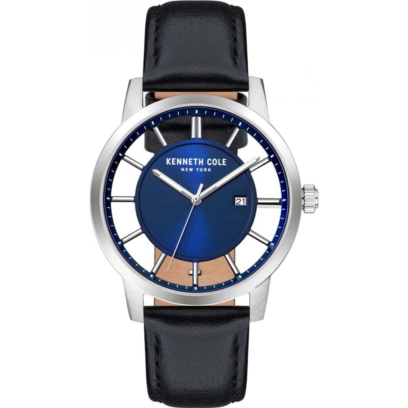 Kenneth Cole Kenneth Cole Men's KC50560002A Modern 51mm Quartz Watch in Black