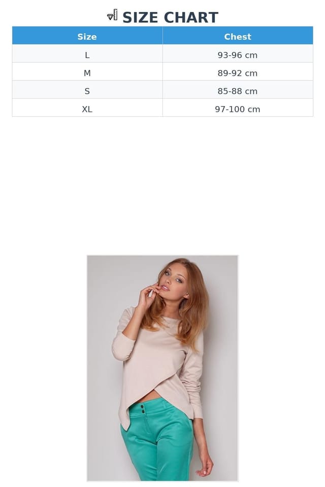 Love Lace Love Lace Women's Long Sleeve Asymmetrical Cutout Blouse Style 28053 in Beige - 2
