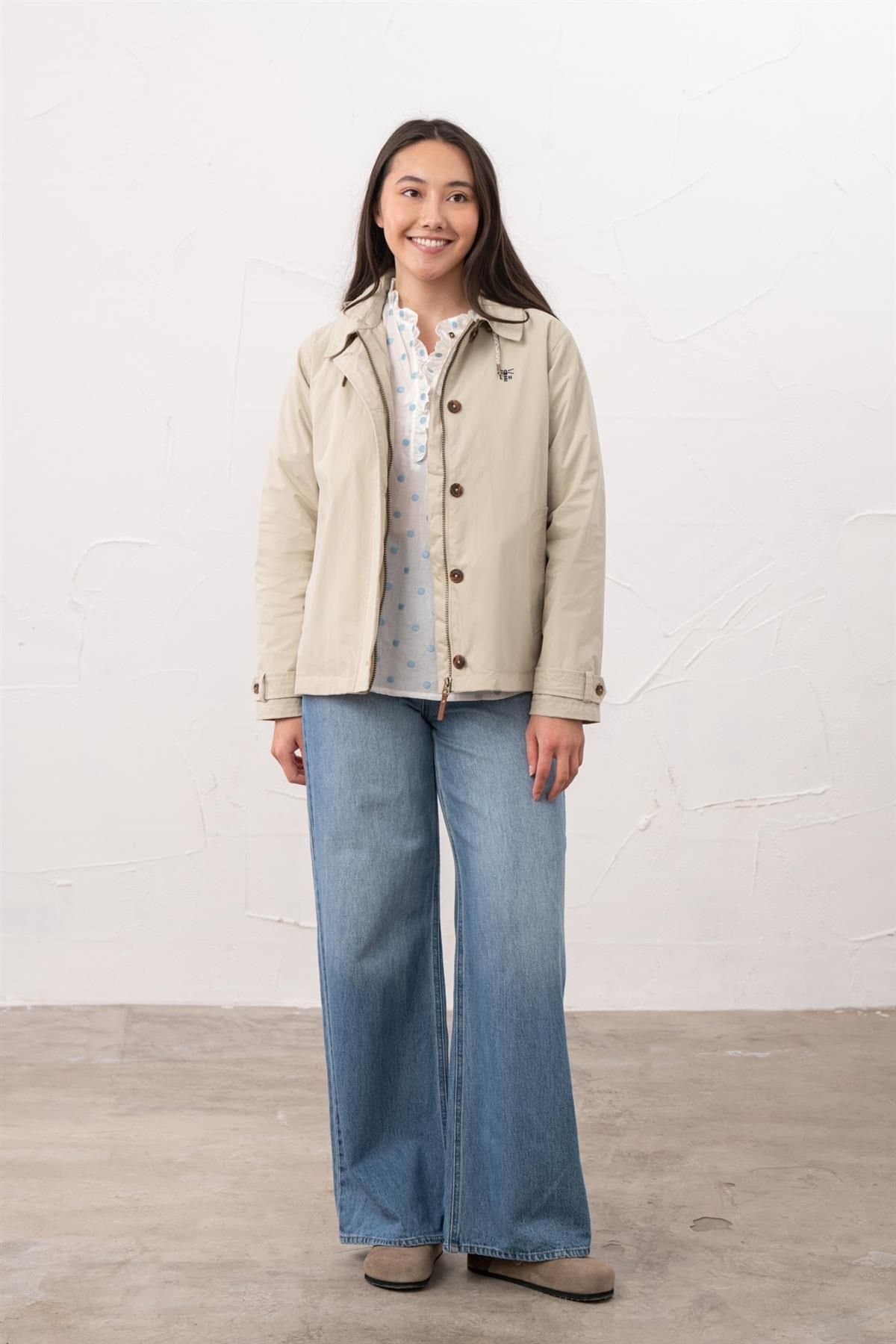 Lighthouse Clothing Lighthouse Clothing Women's Blair Coat in Stone
