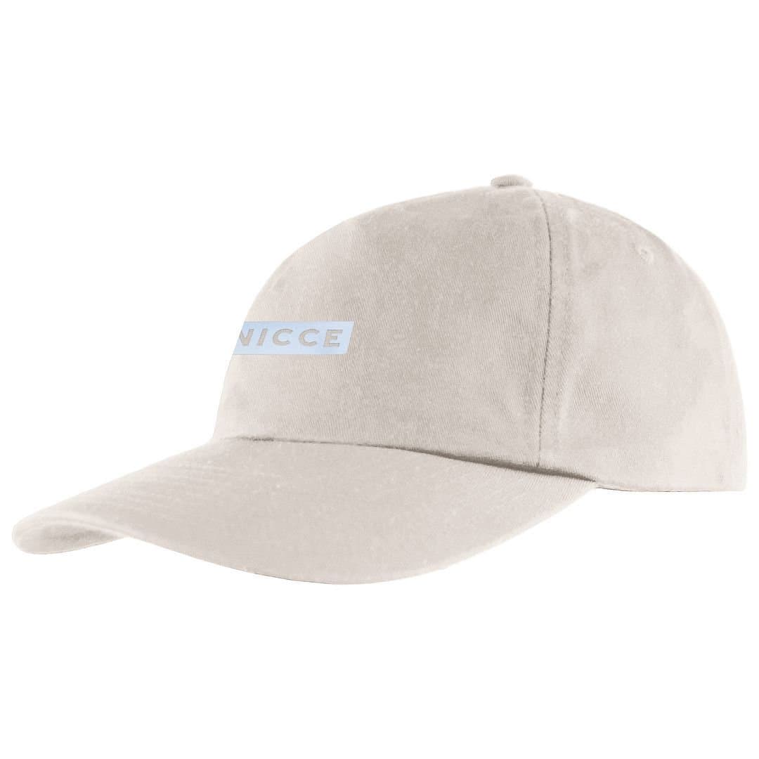 Nicce Nicce Men's Adjustable Beige Graphic Logo Cap