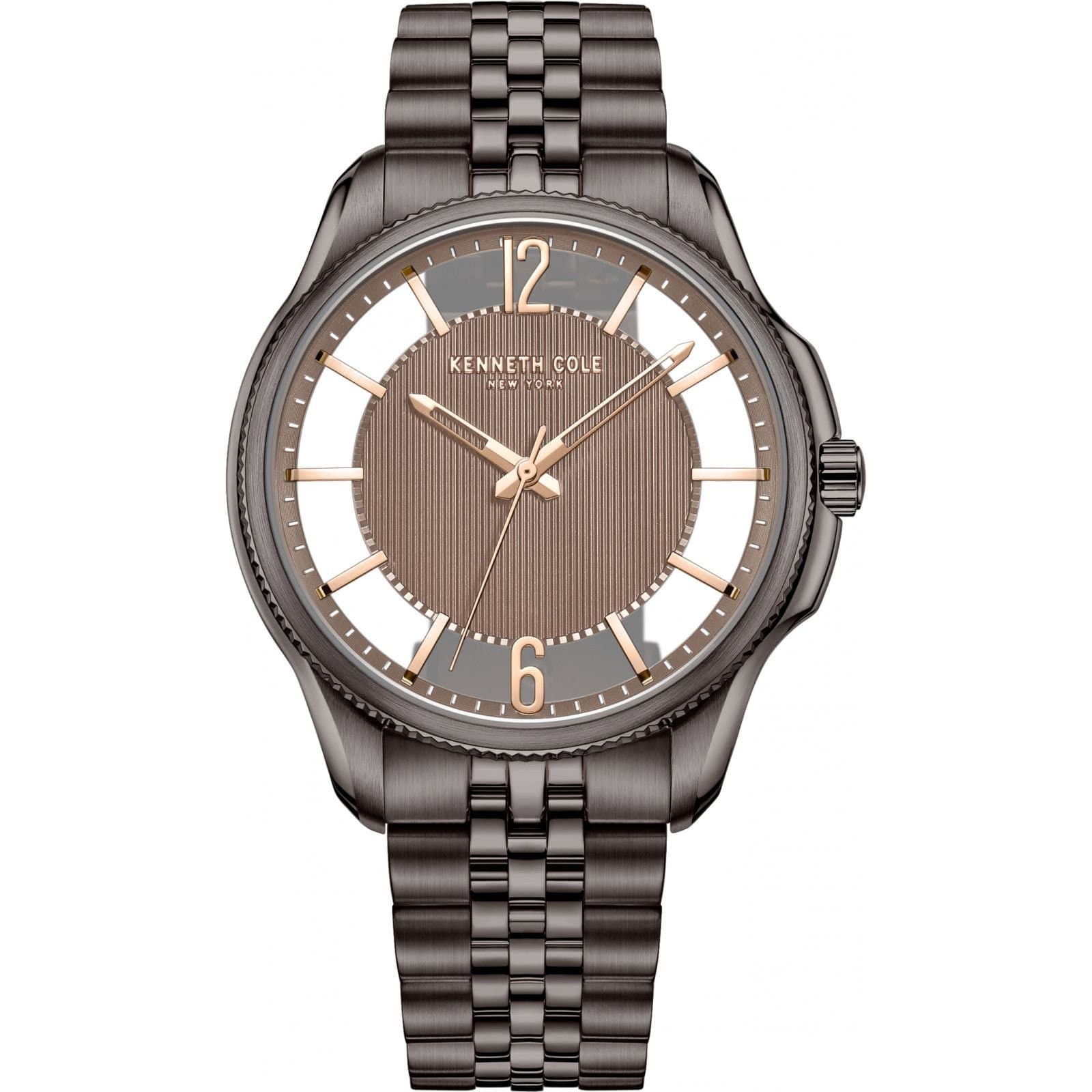 Kenneth Cole Kenneth Cole Men's KCWGG2233905 Classic 42mm Quartz Watch in Brown