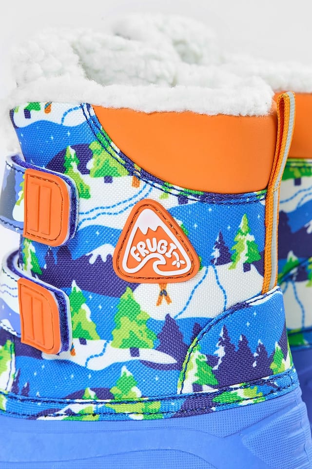 Frugi Frugi Men's Out & About Boots in Blue - 3
