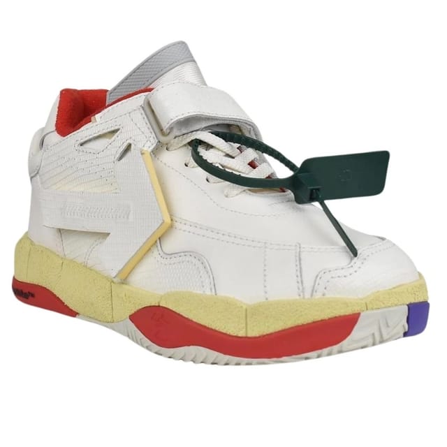 Off-White Off-White Men's Low Top Puzzle Couture White Sneakers - 2