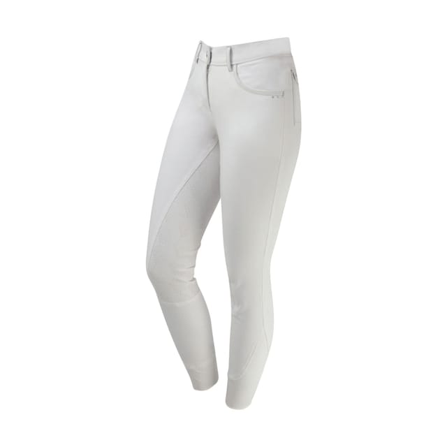 HyPERFORMANCE HyPERFORMANCE Women's Highgrove Breeches in White - 3