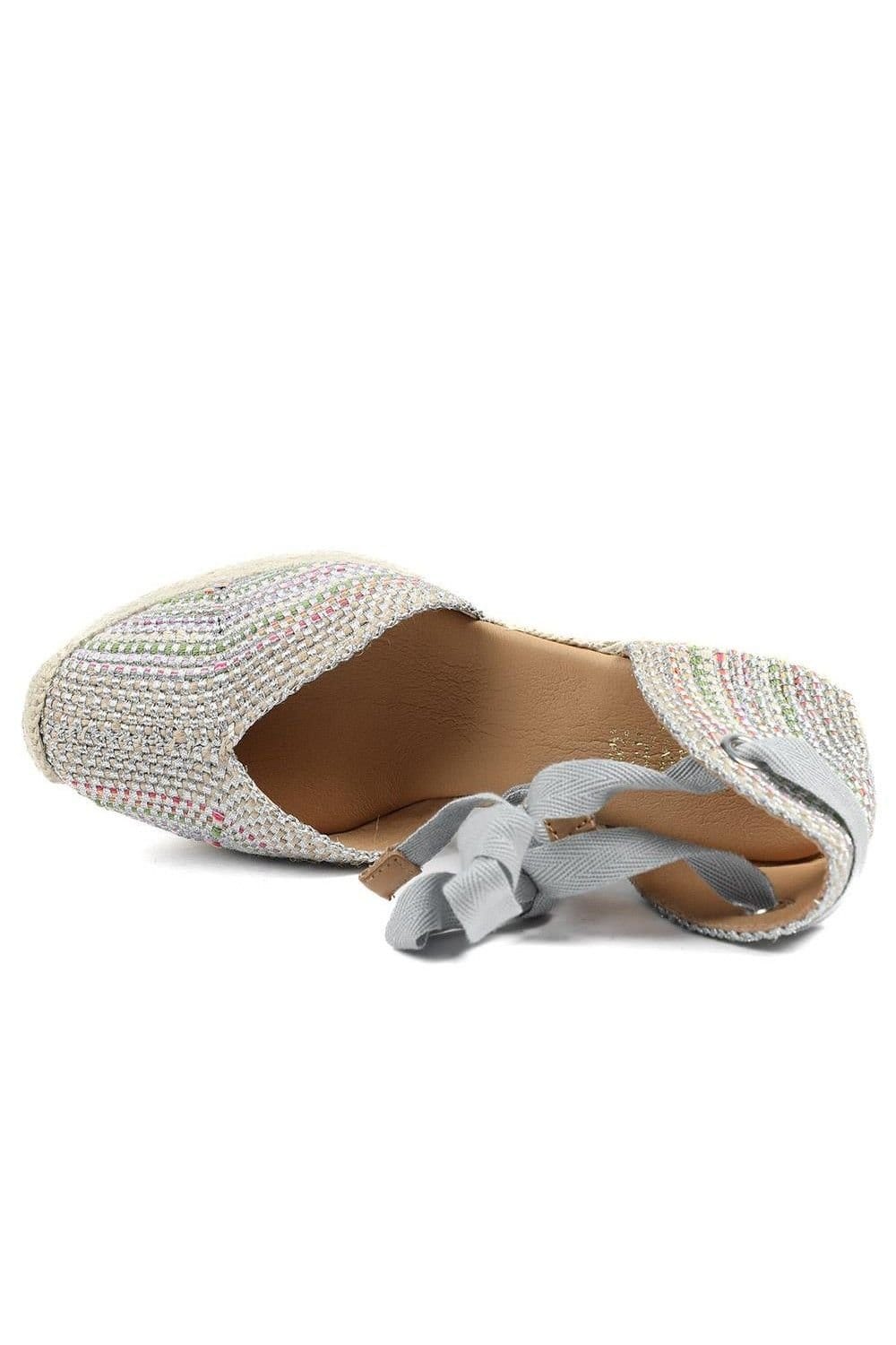 Jones Bootmaker Jones Bootmaker Women's Alyssa Wedge Espadrille Sandals - 4
