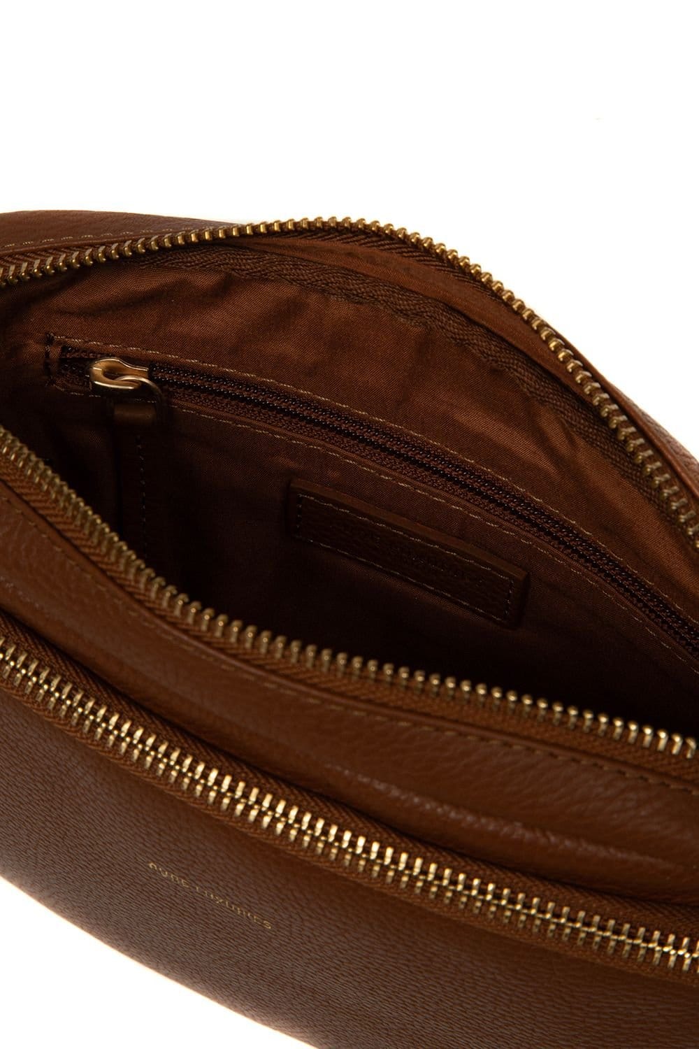 Pure Luxuries London Pure Luxuries London Women's 'Eris' Leather Cross Body Bag in Tan - 4