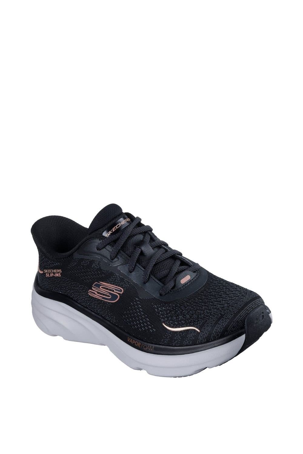 Skechers Skechers Women's D'Lux Vapor Clear Horizon Trainers in Black