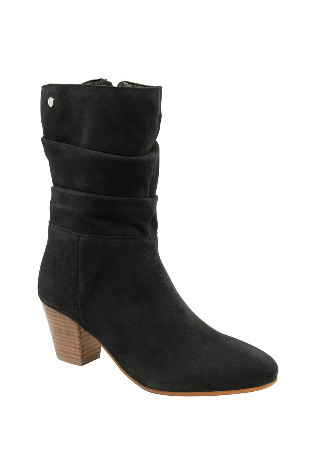 Ravel Ravel Women's 'Gana' Suede Heeled Boots in Black