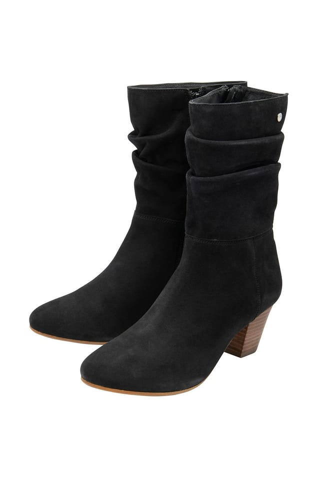 Ravel Ravel Women's 'Gana' Suede Heeled Boots in Black - 2