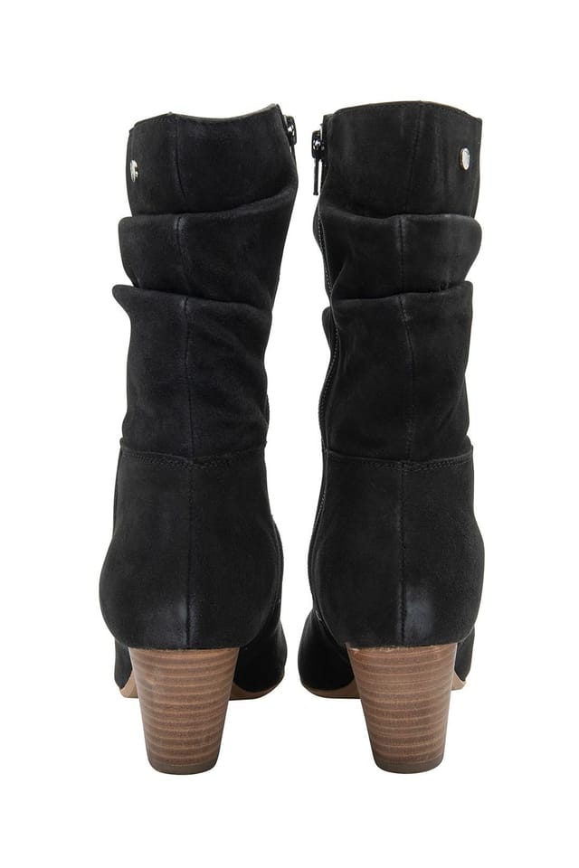 Ravel Ravel Women's 'Gana' Suede Heeled Boots in Black - 3