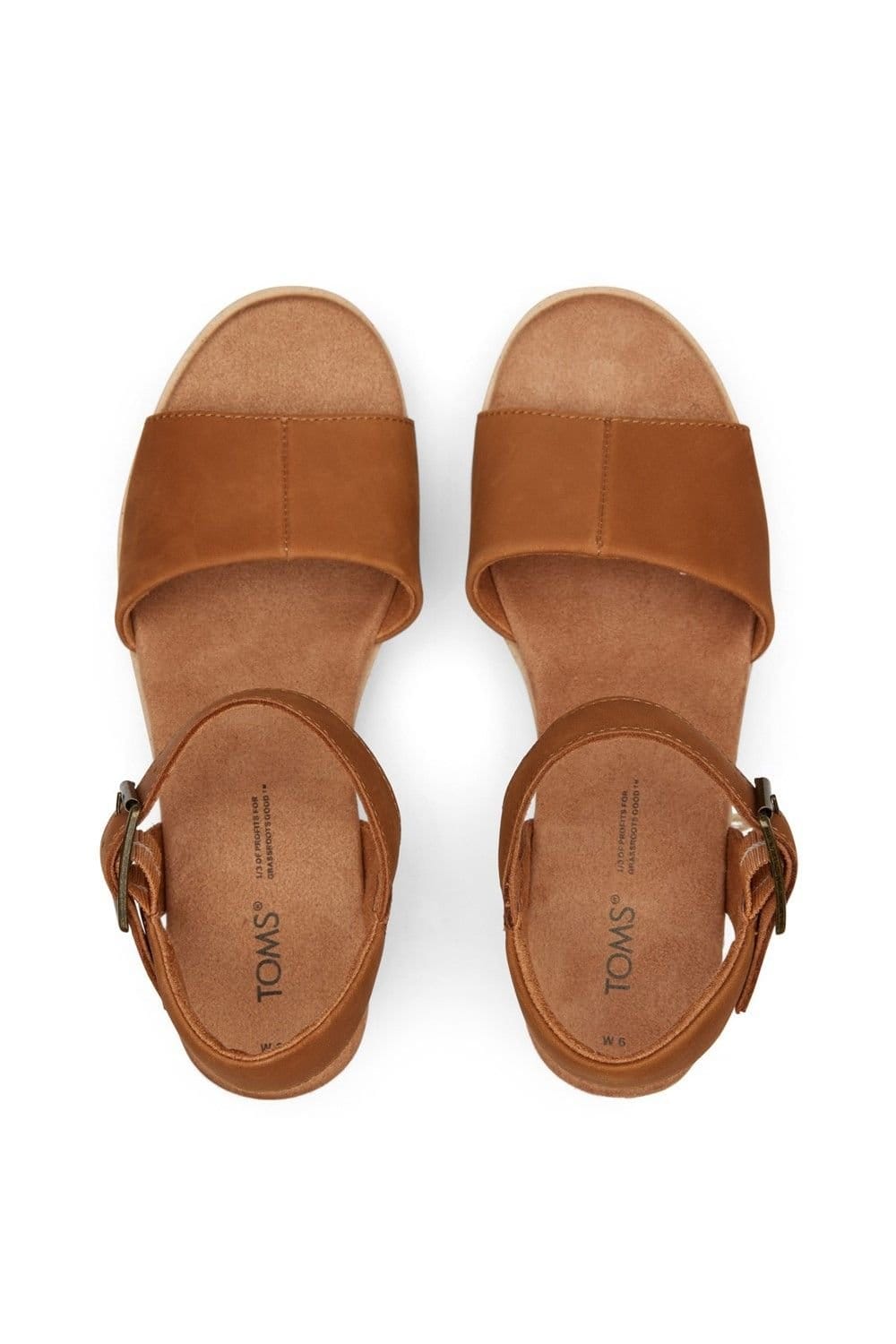 TOMS TOMS Women's Diana Wedge in Tan - 4