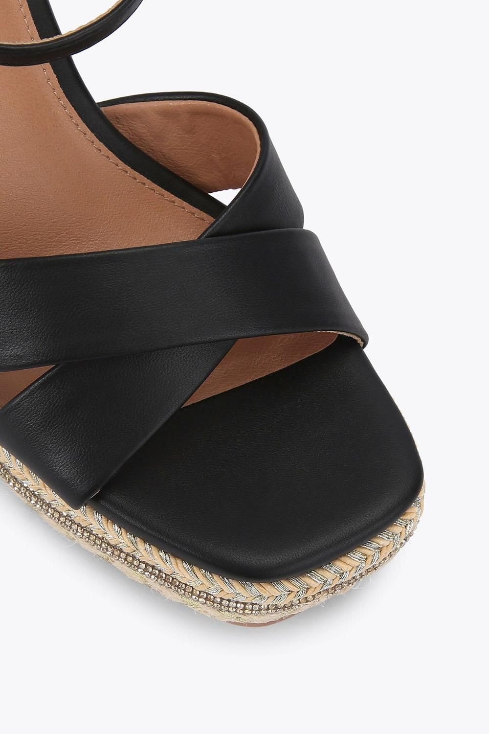 Carvela Carvela Women's 'Fascino Wedge' Heels in Black - 4
