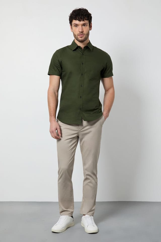 Burton Burton Men's Natural Skinny Fit Chino Trousers - 2