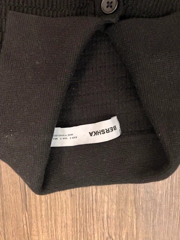 Bershka Black Berksha shirt