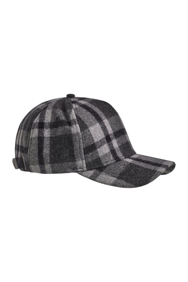 Weird Fish Weird Fish Men's Falkirk Flannel Check Cap in Midnight - 2