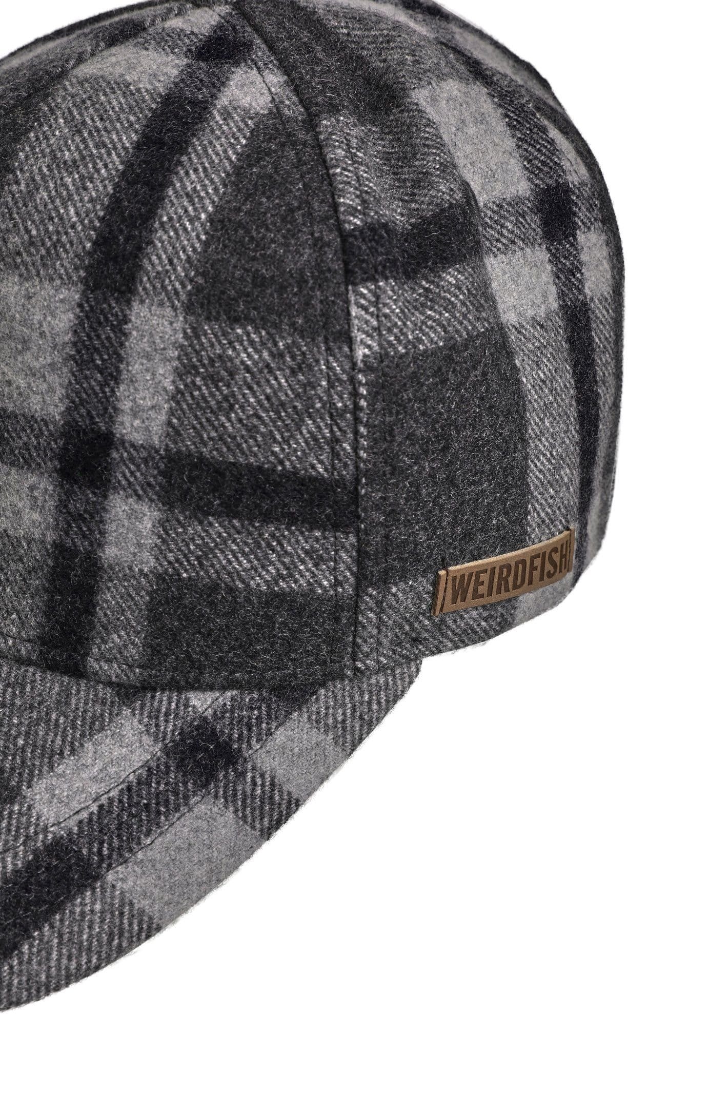 Weird Fish Weird Fish Men's Falkirk Flannel Check Cap in Midnight - 4