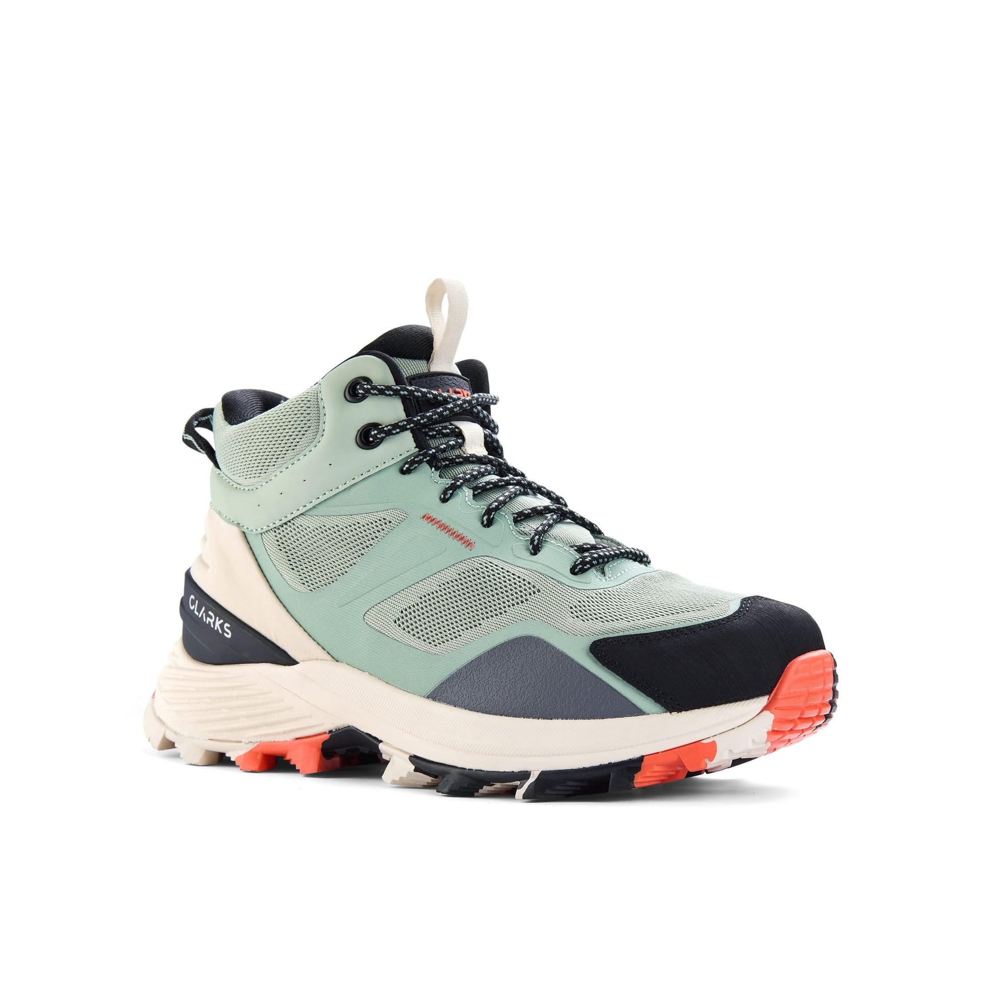 Clarks Clarks Women's Laila Hi Waterproof Aqua Combination Ankle Boots, Lace Up, Walking in Green - 4