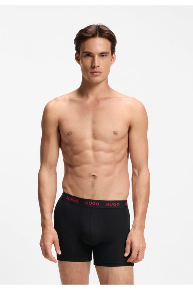 HUGO Hugo Men's 3 Pack Boxer Pack Black - 2