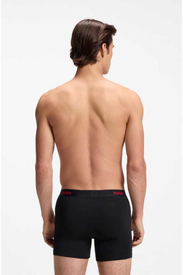 HUGO Hugo Men's 3 Pack Boxer Pack Black - 3