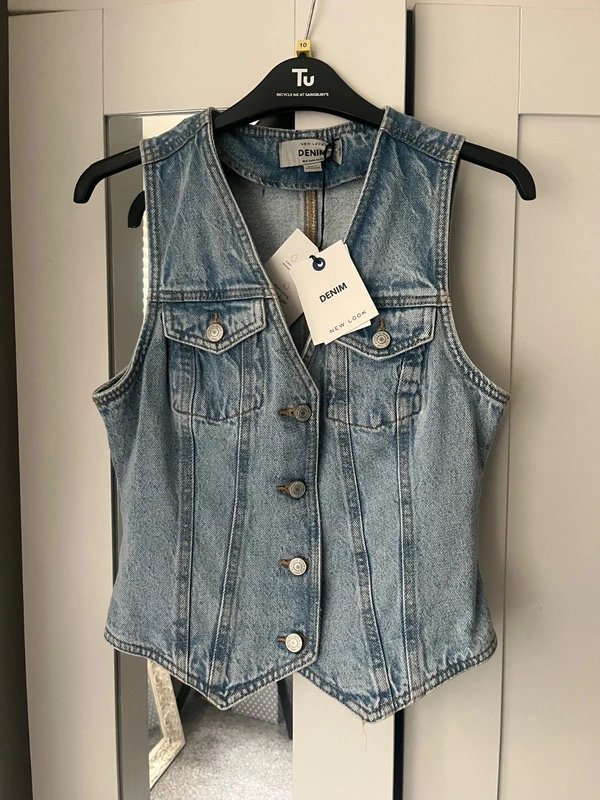 New Look Denim waistcoat - 1