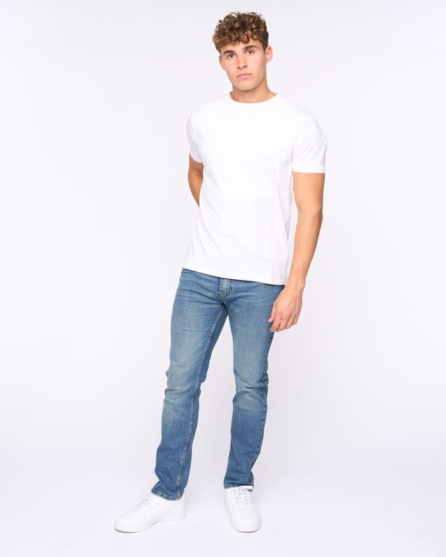 Bewley&Ritch Bewley&Ritch Abingdon Men's Slim-Fit Stretch Denim Jeans in Blue - 3
