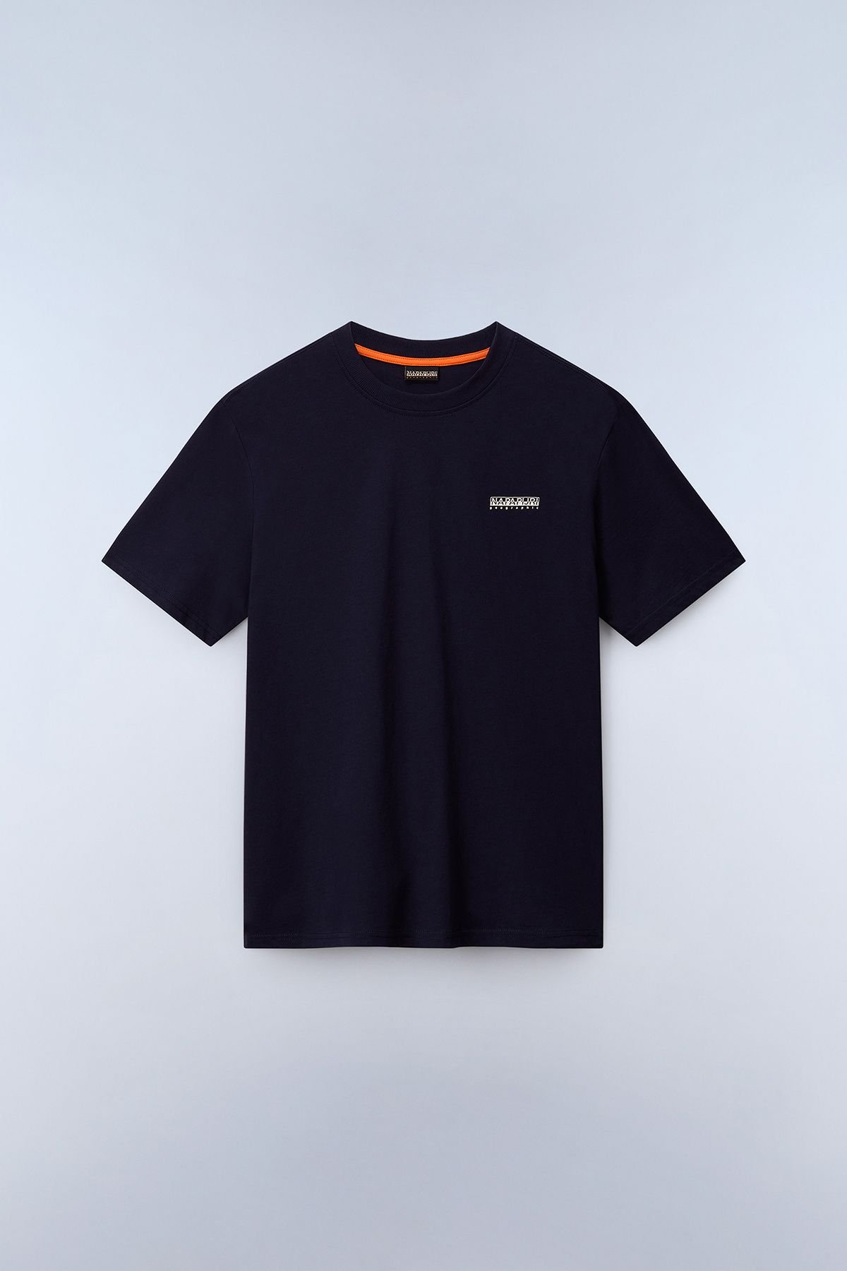 Napapijri Napapijri Men's S-Small Box Ss Ss T-Shirt Blu Marine in Blue - 3