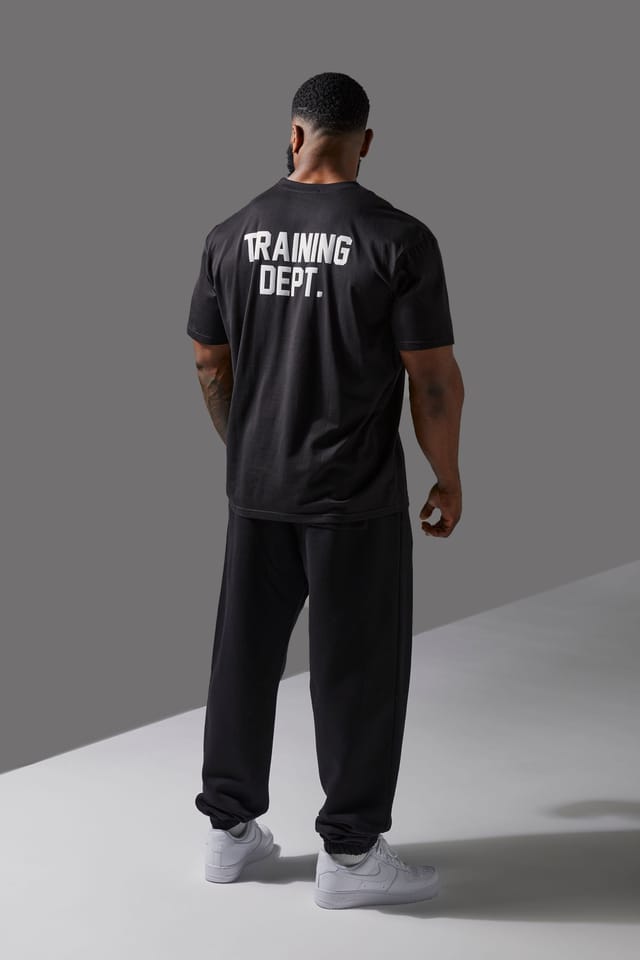 Training Dept. Training Dept. Men's Training Dept Oversized Jogger in Black - 2