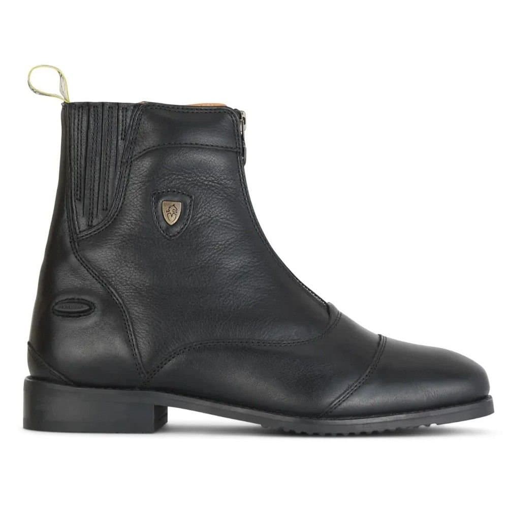 Moretta Moretta Women's Martina Leather Paddock Boots in Black