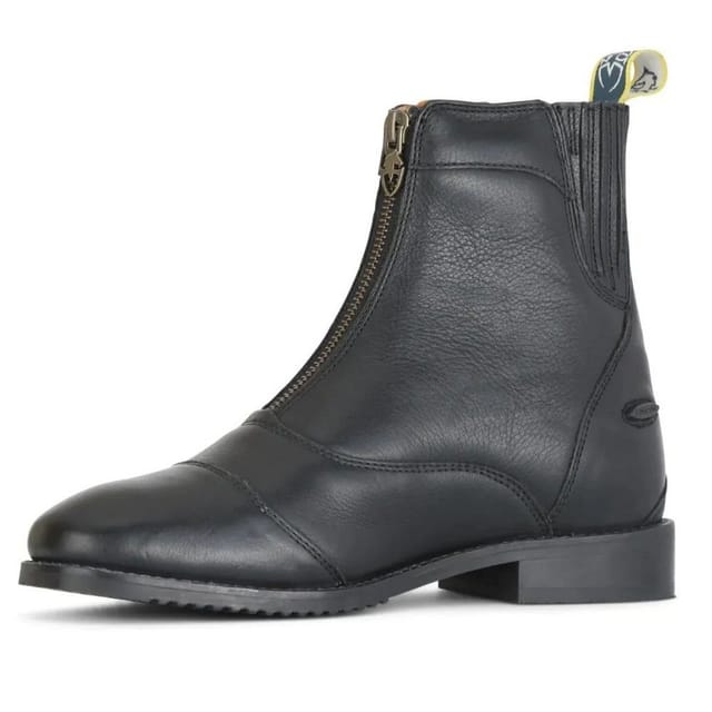 Moretta Moretta Women's Martina Leather Paddock Boots in Black - 2