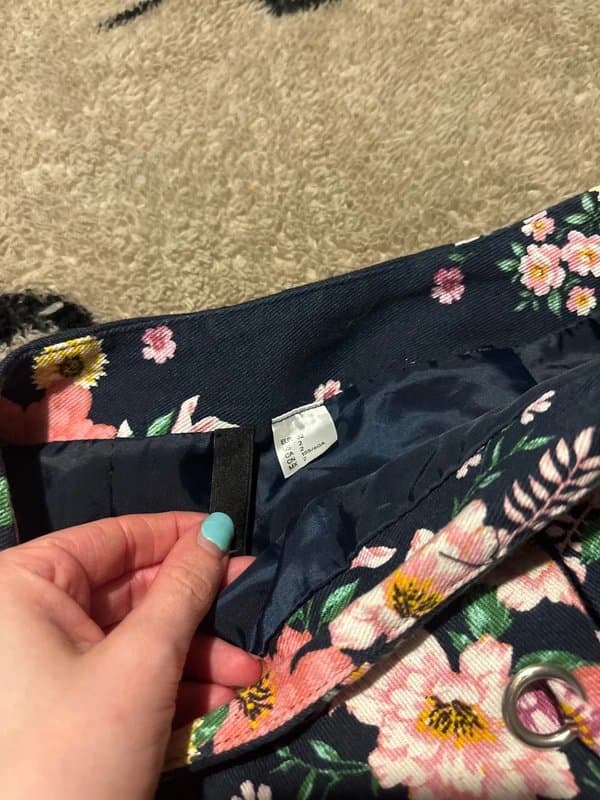 H&M Floral denim miniskirt from H&M UK size 6