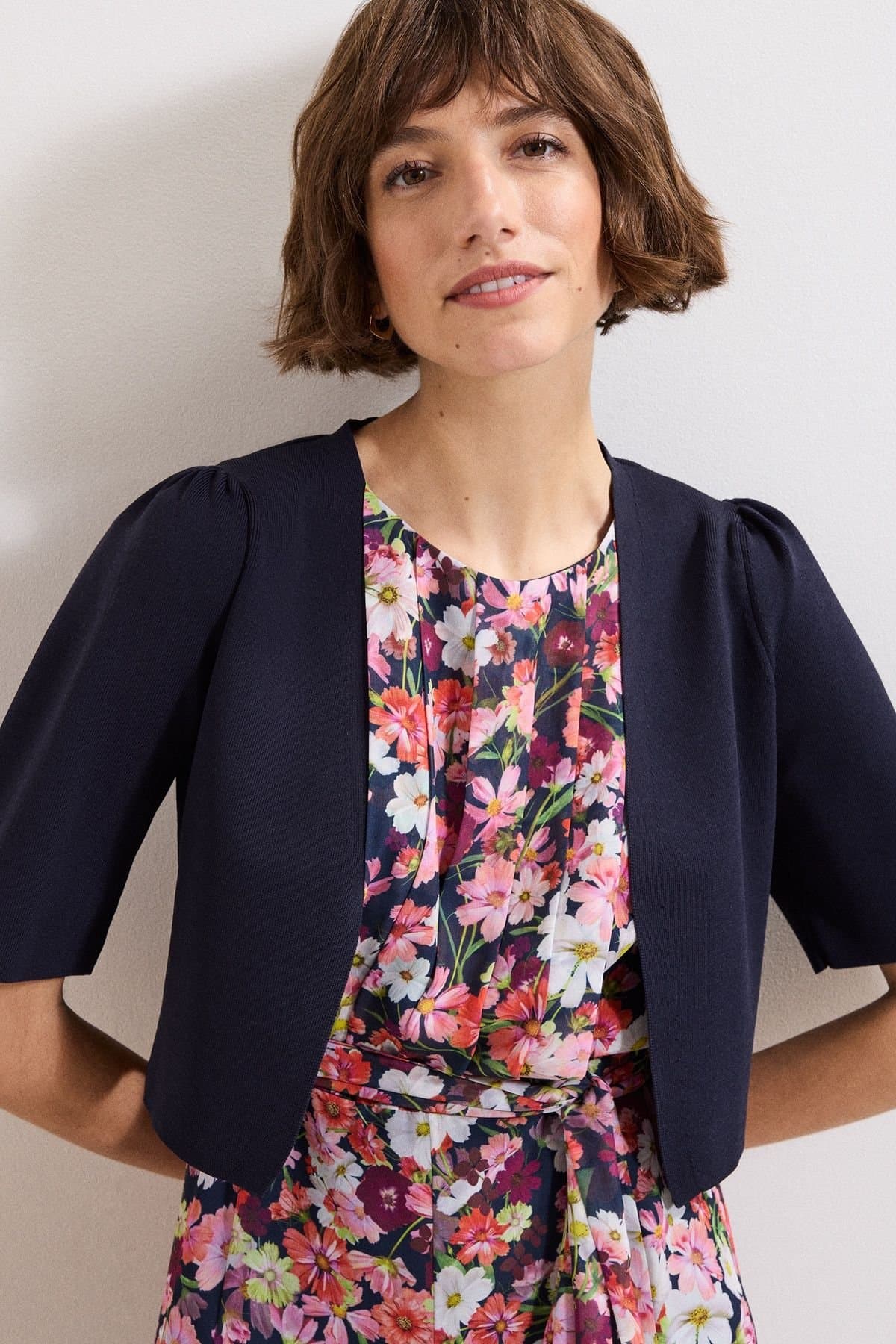 Phase Eight Phase Eight Dark Navy Short Sleeve Cover Up