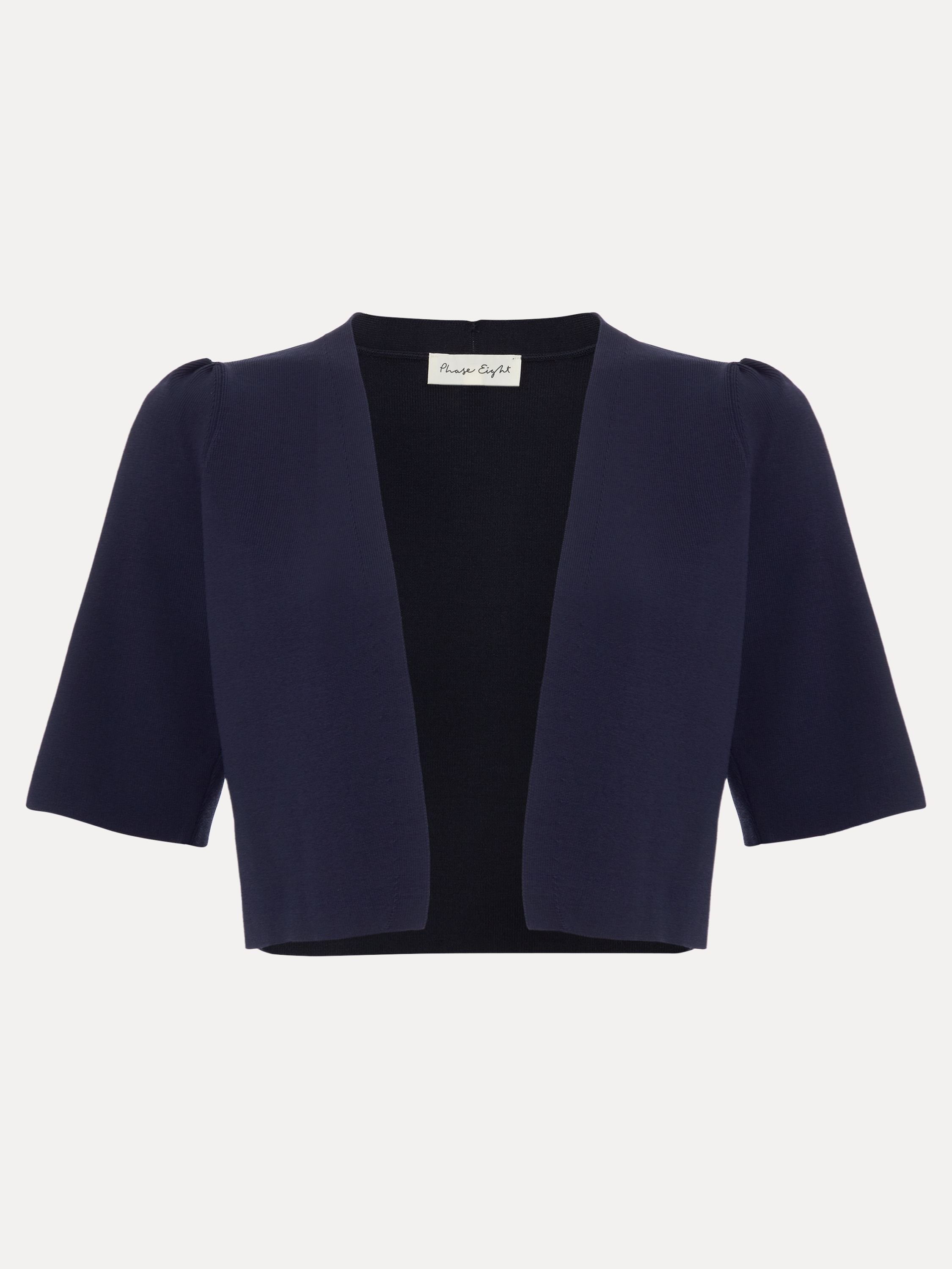 Phase Eight Phase Eight Women's Delphine Sculpture Short Sleeve Cover Up in Dark Navy - 2