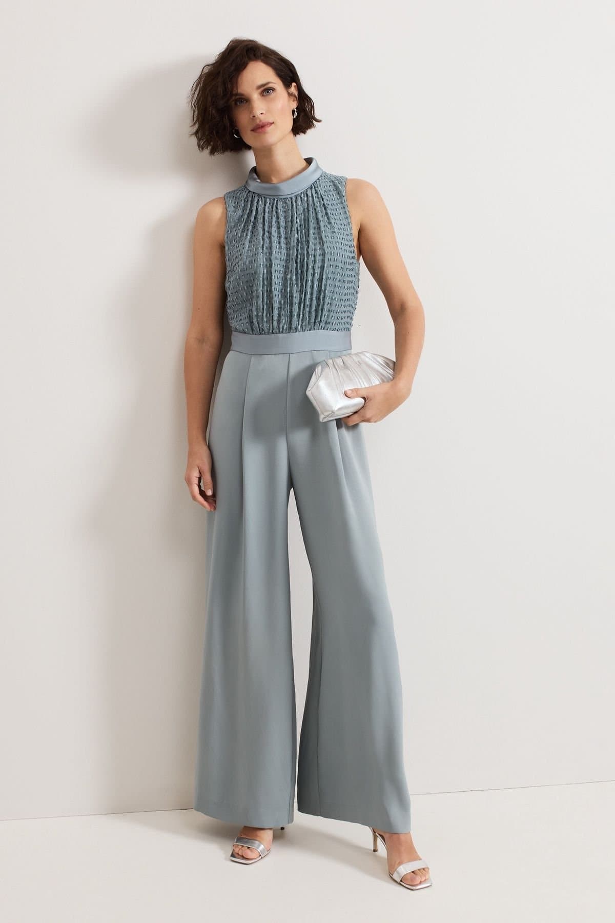 Phase Eight Phase Eight Women's Eliza Jumpsuit in Pale Blue