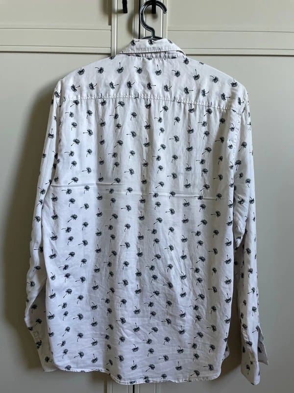 Bershka White Bershka shirt