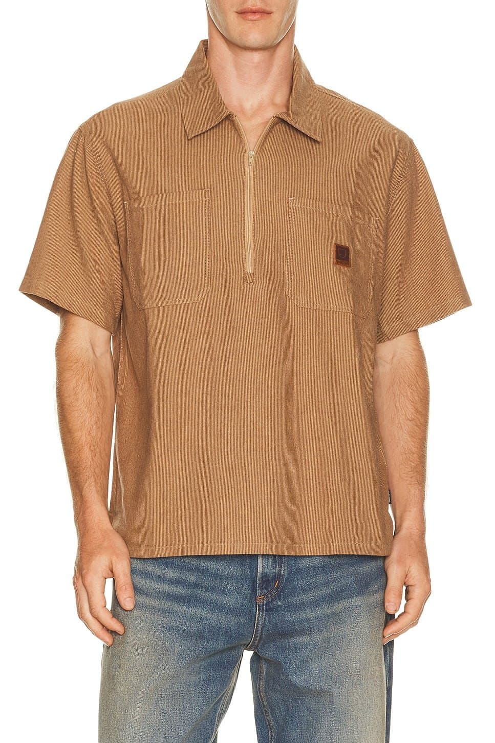 revolve Brakeman Half Zip Short Sleeve Shirt