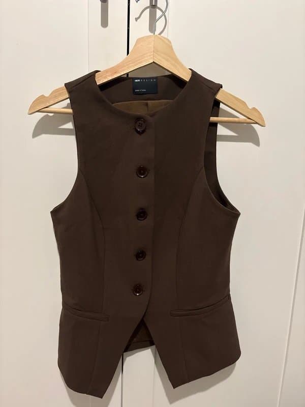 ASOS Brown waistcoat