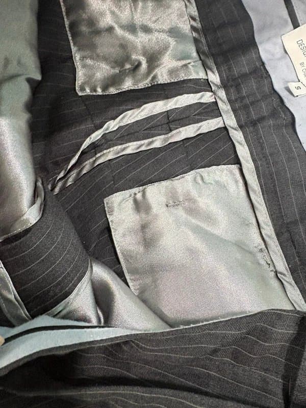 Designers Remix pinstripe designers remix jort trousers