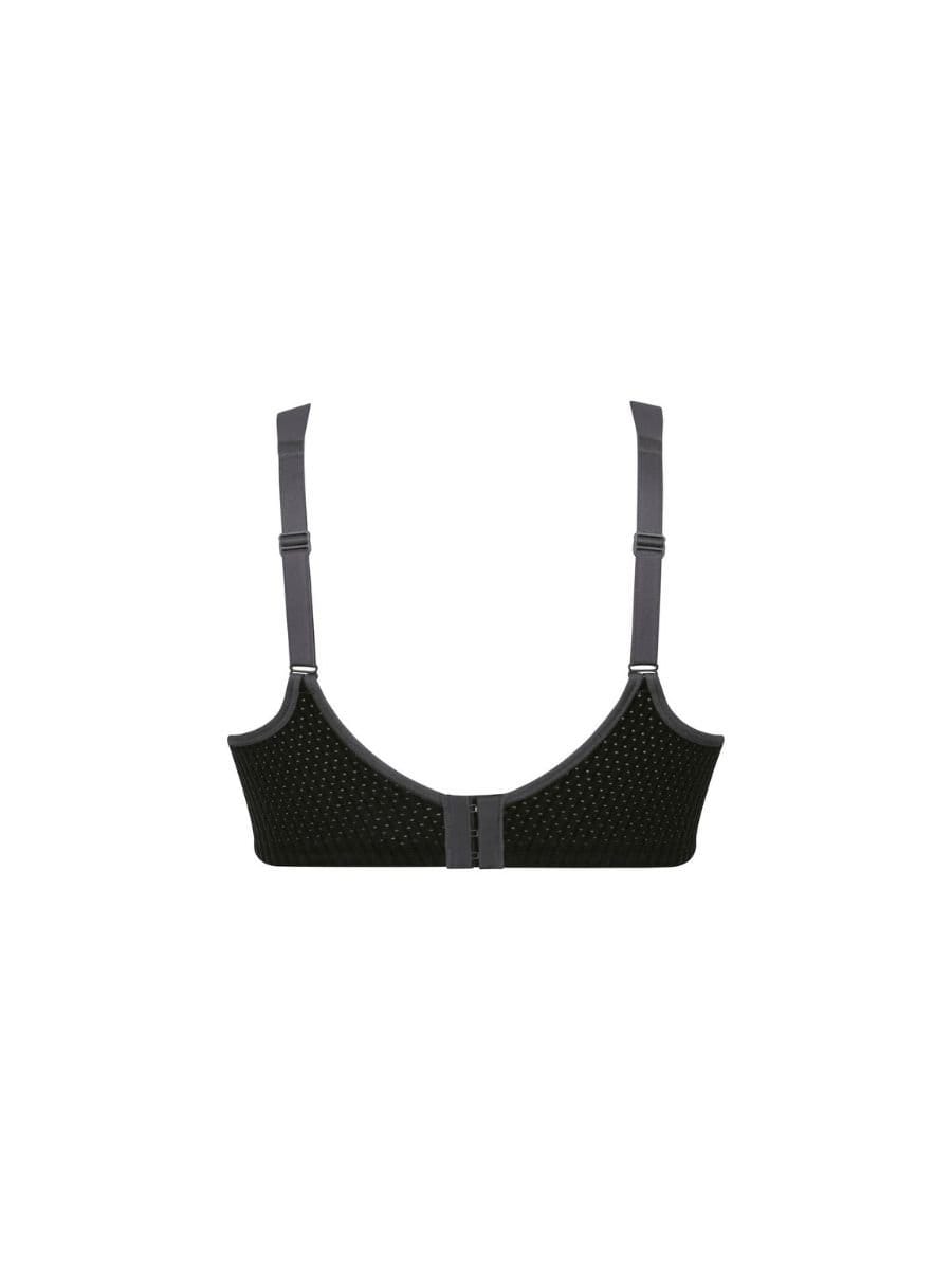 Anita Anita Women's Performance WireX Sports Bra in Black - 4