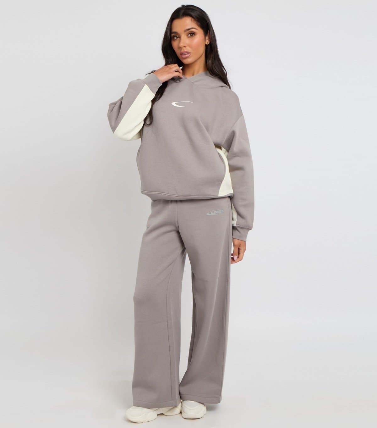 Urban Bliss Women's Grey Wide Leg Joggers Urban Bliss New Look