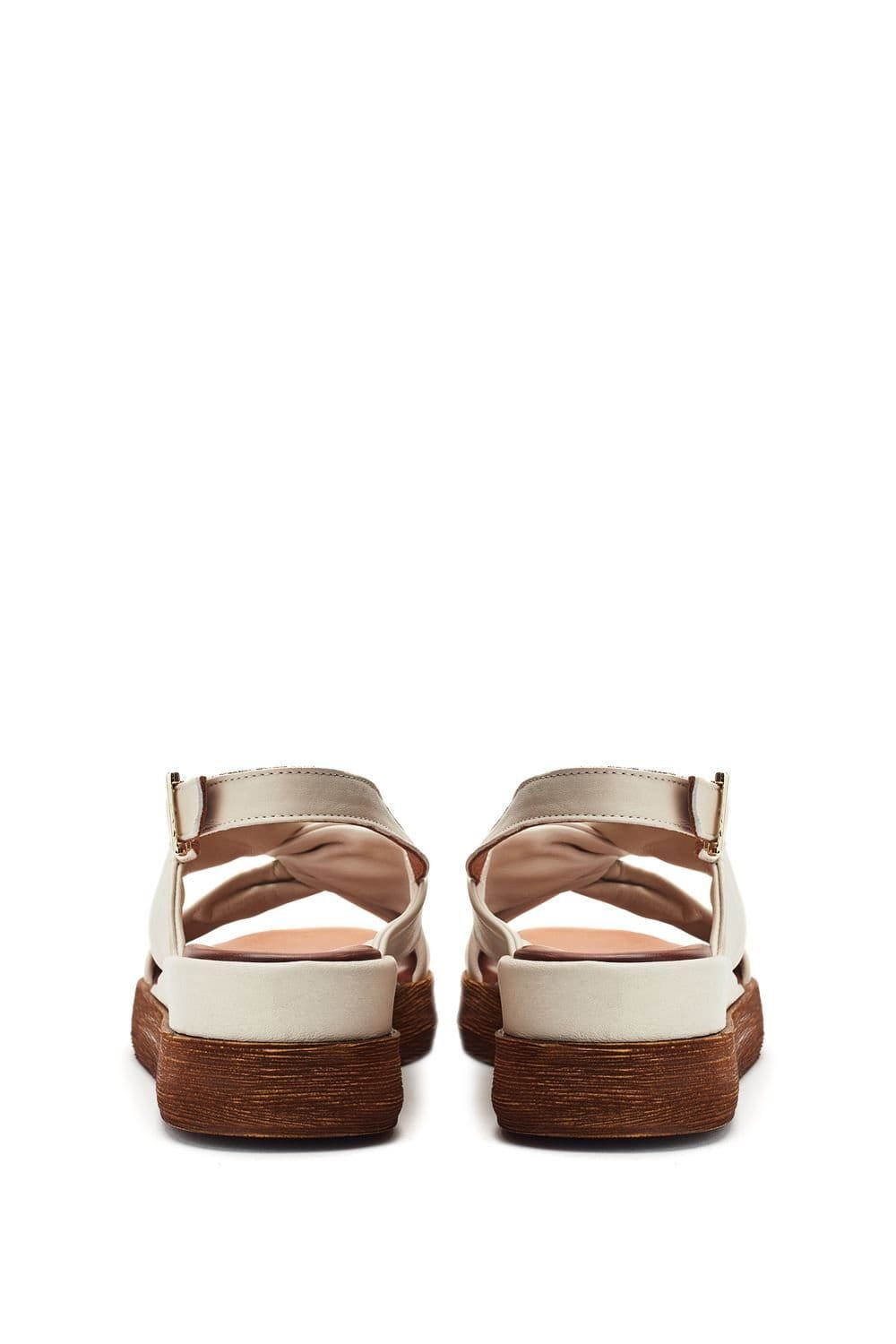 Moda In Pelle Moda In Pelle Women's 'Kalmia' Leather Flatforms in Off-White - 4
