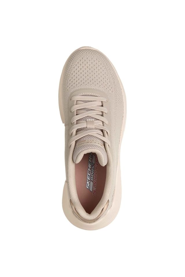 Skechers Skechers Women's Bobs Squad Waves Current Look Trainers in Off-White - 3
