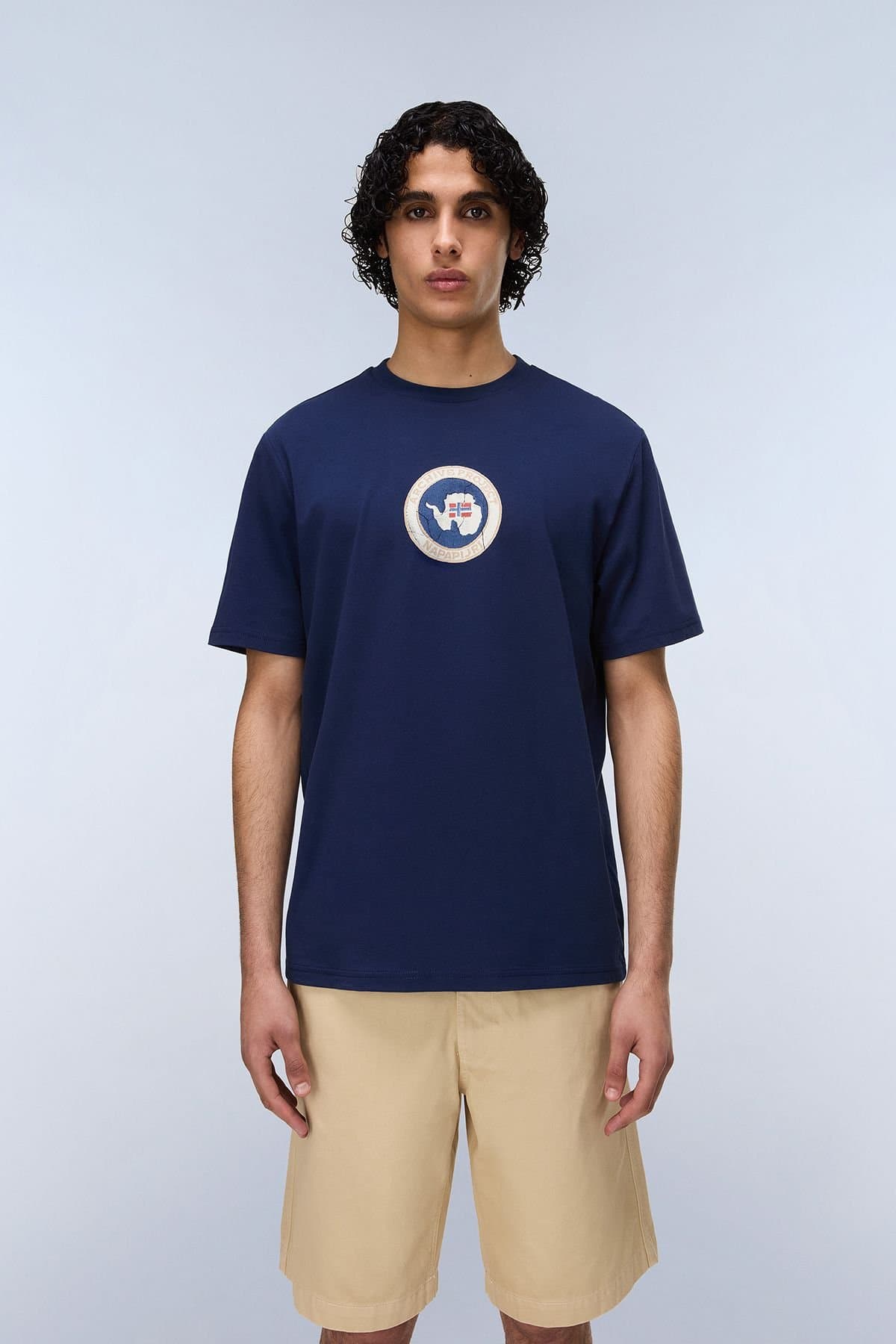 Napapijri Napapijri Men's S-Phos T-Shirt Naval Acade