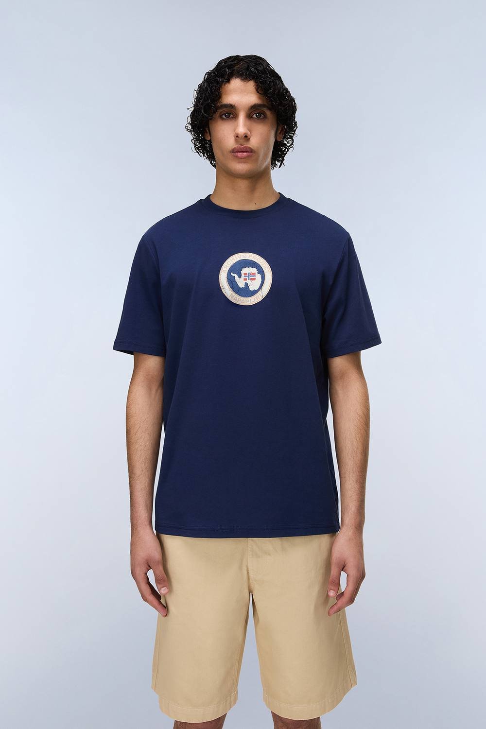 Napapijri Napapijri Men's S-Phos T-Shirt Naval Acade - 2