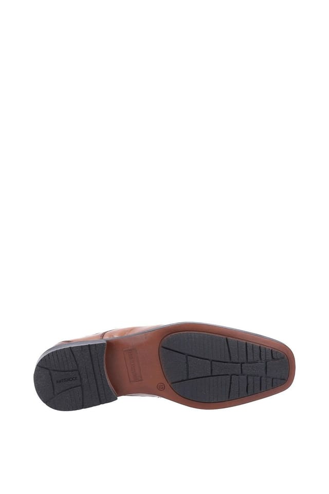 Hush Puppies Hush Puppies Men's 'Brandon' Leather Lace Shoes in Tan - 3